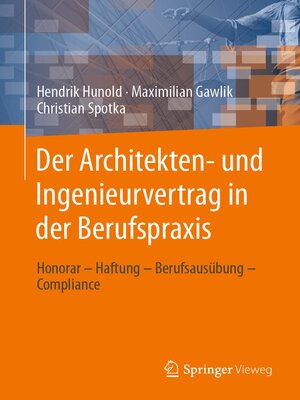 cover image of Der Architekten- und Ingenieurvertrag in der Berufspraxis